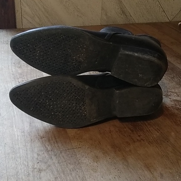 Geox black leather ankle boots - Picture 2 of 6